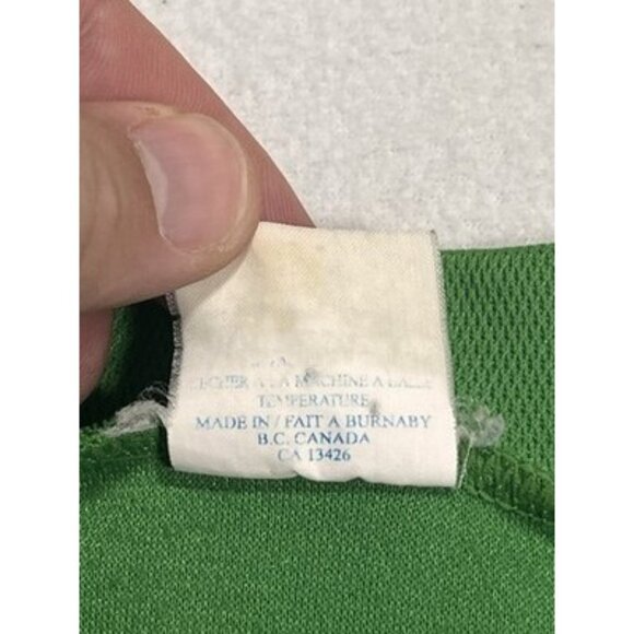 Men’s Size XL Sugoi Cycling Jersey Shirt Solid Green 1/4 Zip Back Pocket - Picture 8 of 11